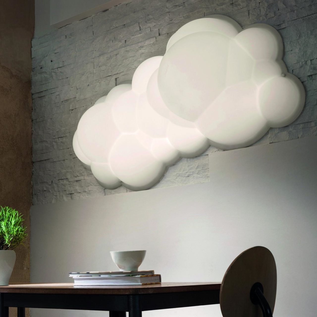 Nuvola Wall Ceiling Lamp by Nemo Lamps